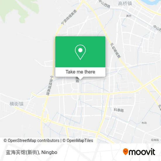 蓝海宾馆(新街) map