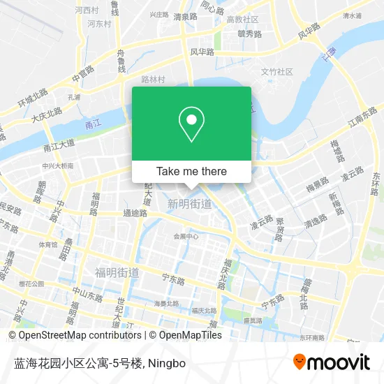 蓝海花园小区公寓-5号楼 map