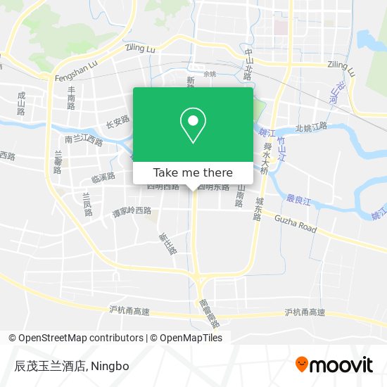 辰茂玉兰酒店 map