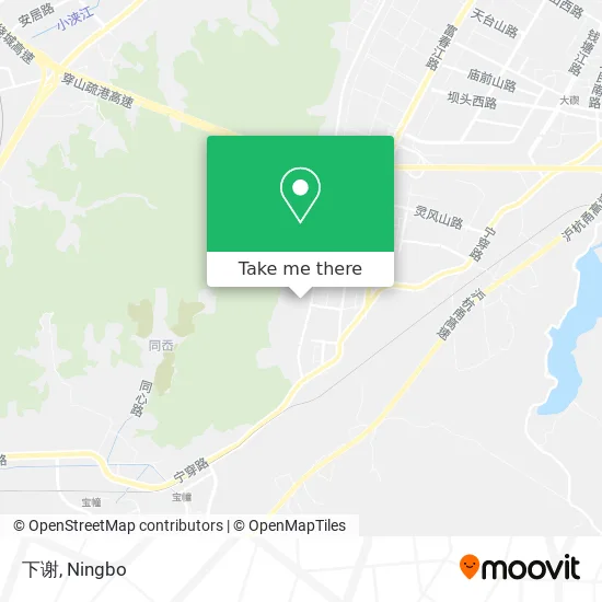 下谢 map
