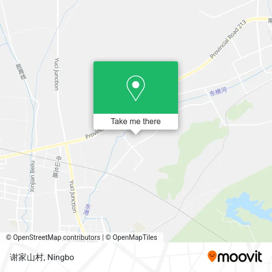 谢家山村 map