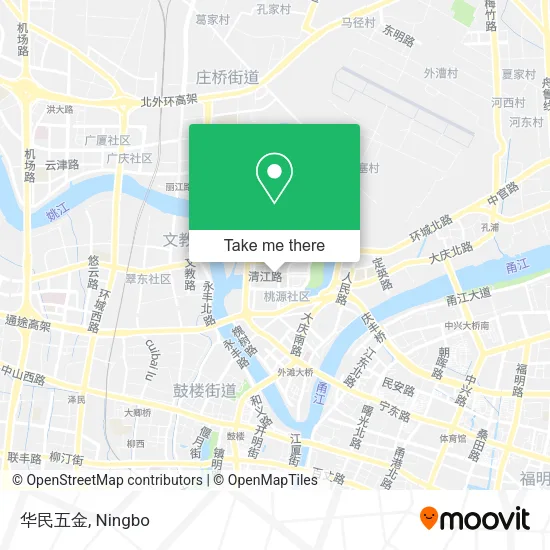 华民五金 map