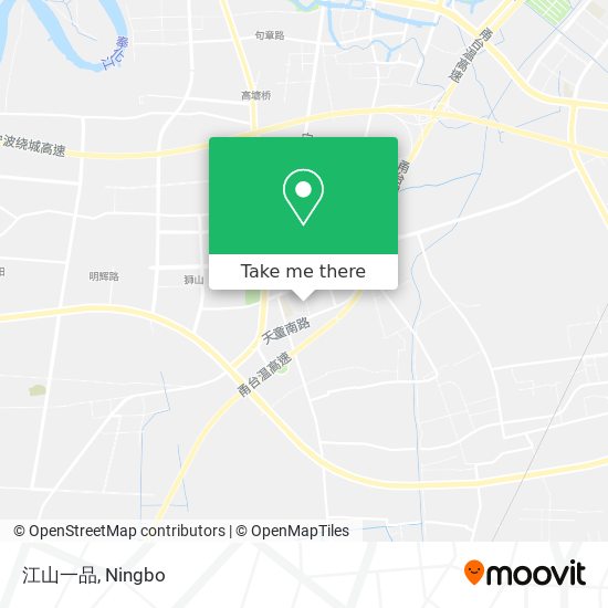 江山一品 map