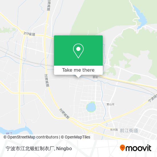 宁波市江北银虹制衣厂 map