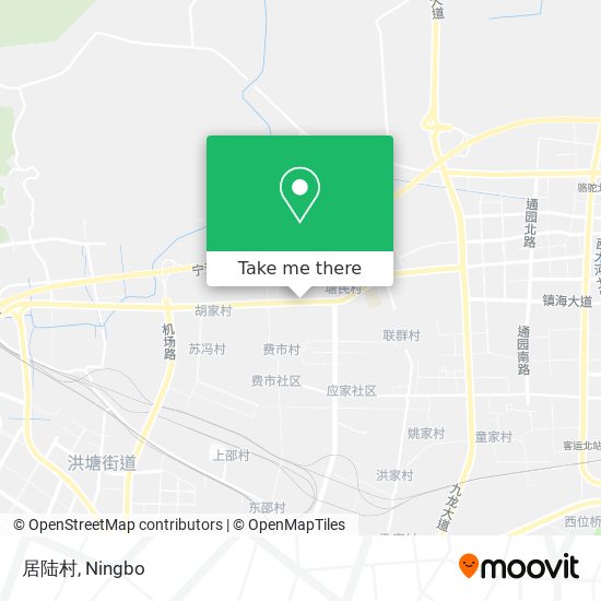居陆村 map
