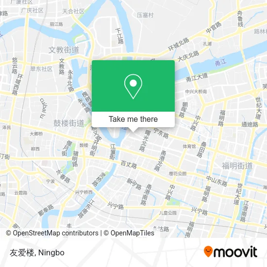 友爱楼 map