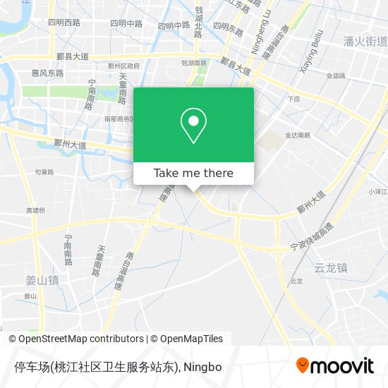 停车场(桃江社区卫生服务站东) map