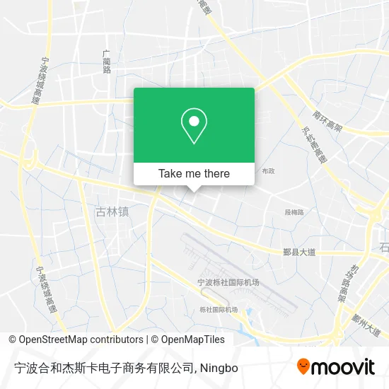 宁波合和杰斯卡电子商务有限公司 map