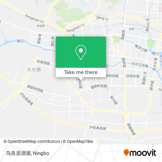 鸟良居酒屋 map