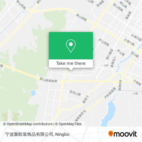 宁波聚欧装饰品有限公司 map