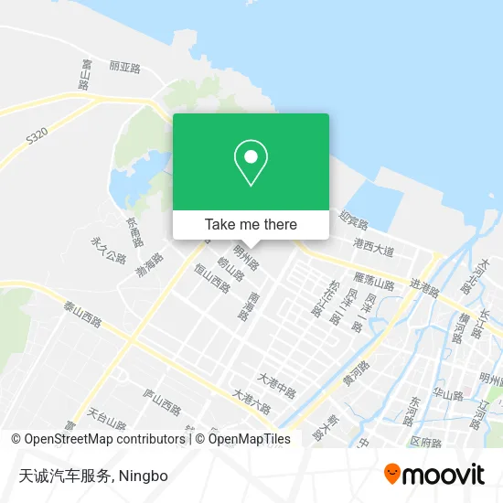 天诚汽车服务 map