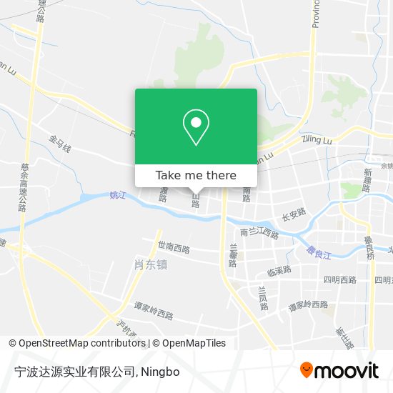 宁波达源实业有限公司 map