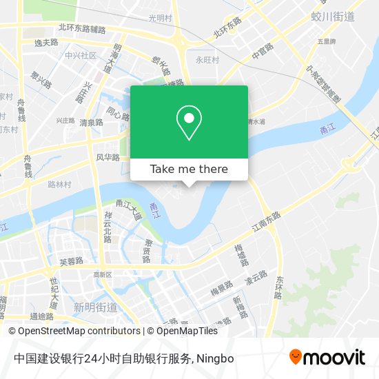 中国建设银行24小时自助银行服务 map