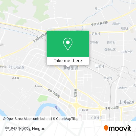 宁波铭阳宾馆 map