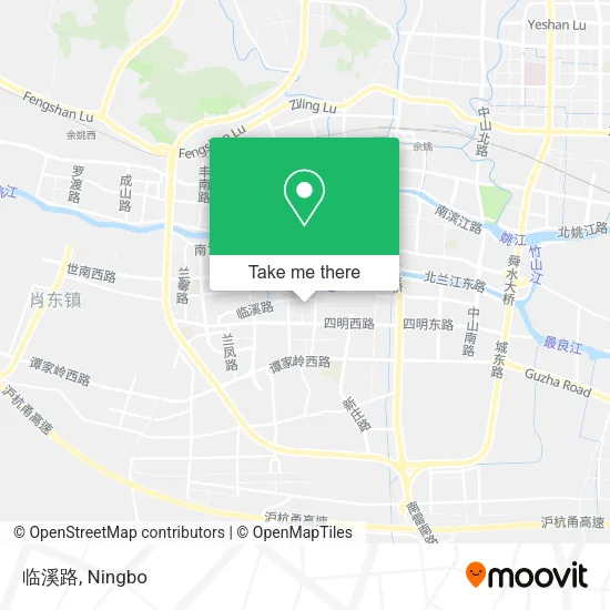 临溪路 map