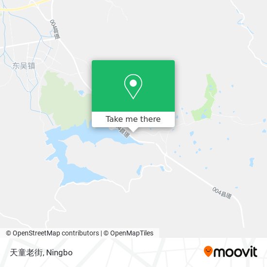 天童老街 map