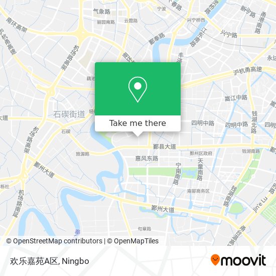 欢乐嘉苑A区 map