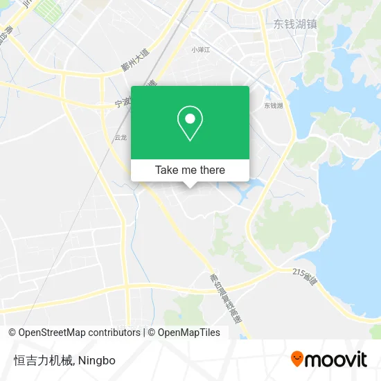 恒吉力机械 map