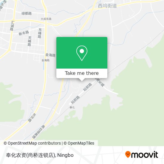 奉化农资(尚桥连锁店) map