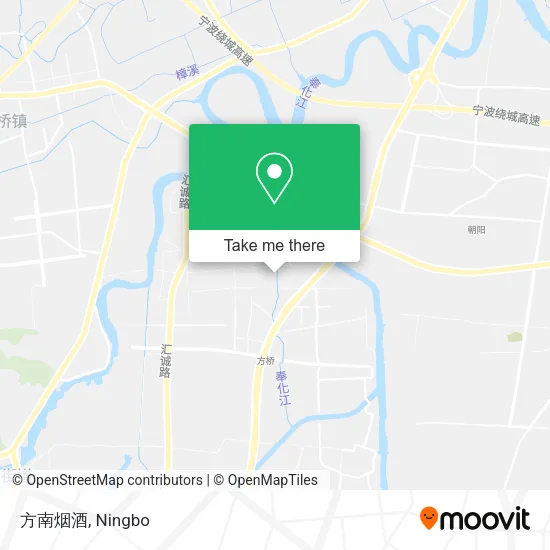 方南烟酒 map