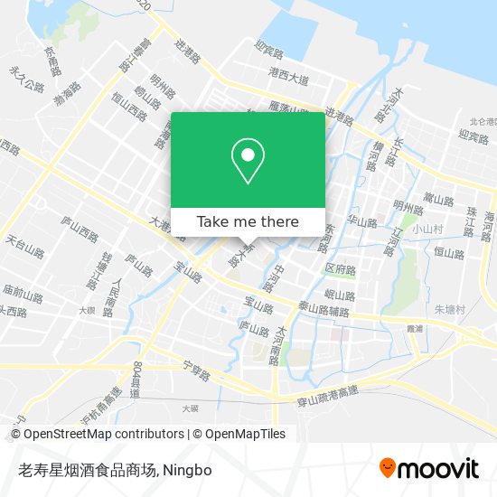 老寿星烟酒食品商场 map