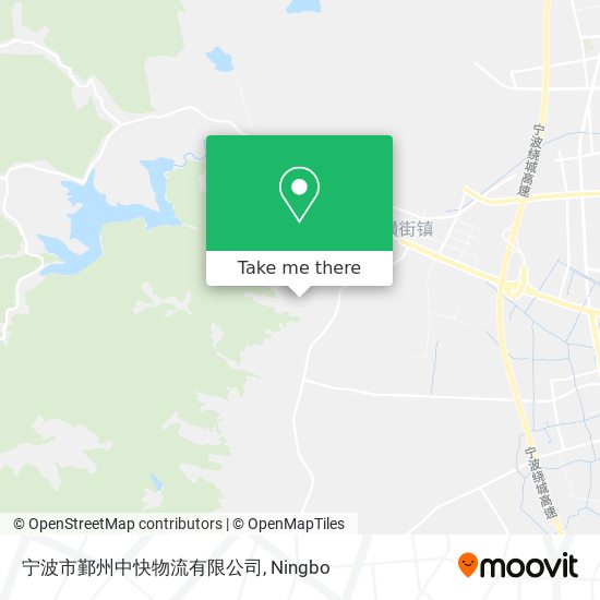 宁波市鄞州中快物流有限公司 map