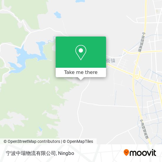 宁波中瑞物流有限公司 map
