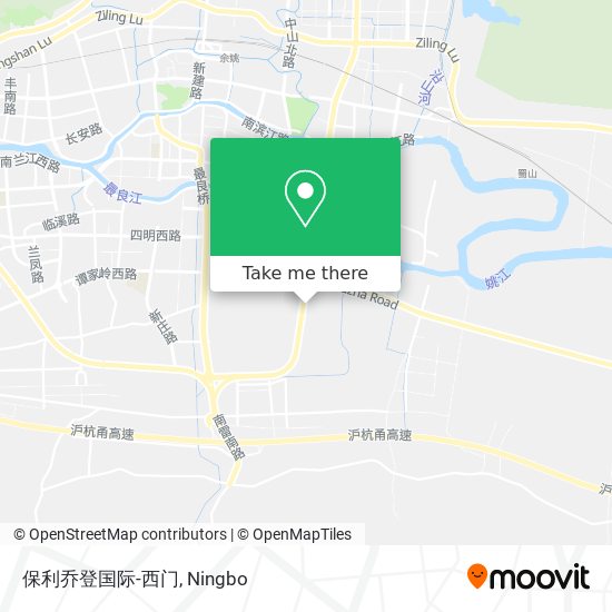 保利乔登国际-西门 map