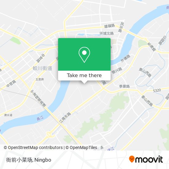 衙前小菜场 map