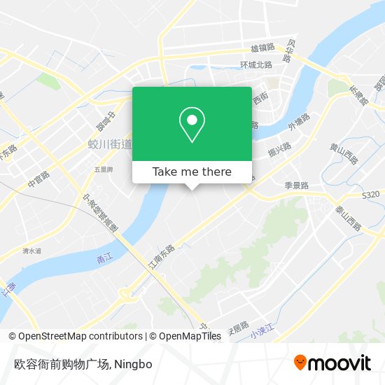 欧容衙前购物广场 map