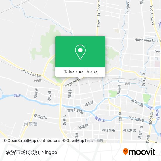 农贸市场(余姚) map