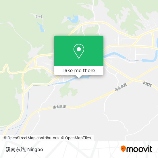 溪南东路 map