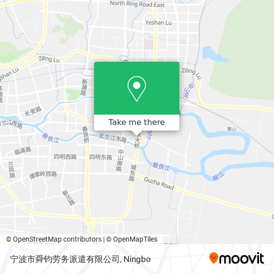 宁波市舜钧劳务派遣有限公司 map