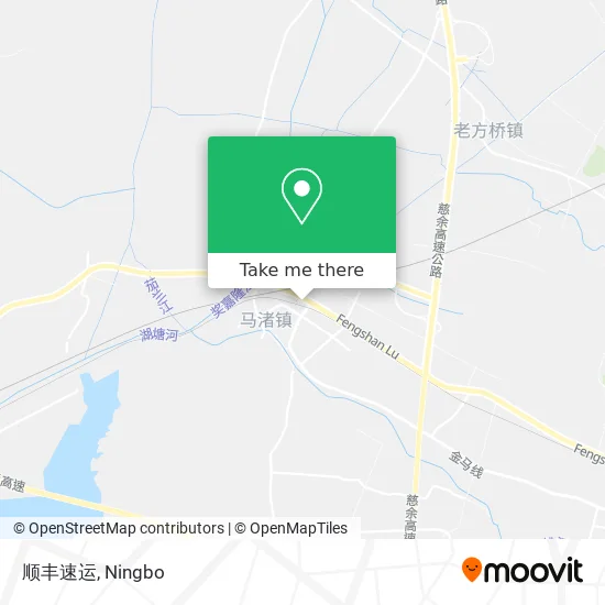顺丰速运 map