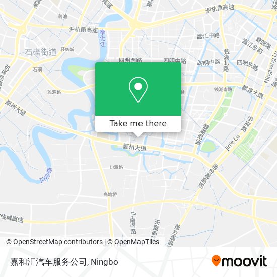 嘉和汇汽车服务公司 map