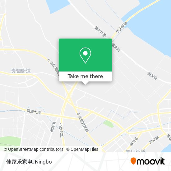 佳家乐家电 map