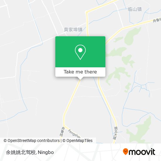 余姚姚北驾校 map