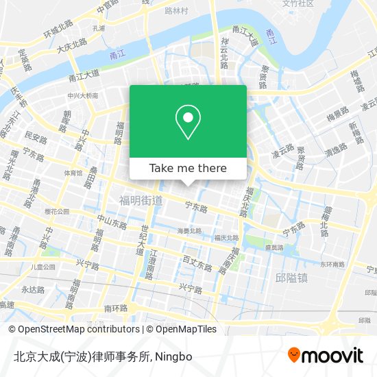北京大成(宁波)律师事务所 map