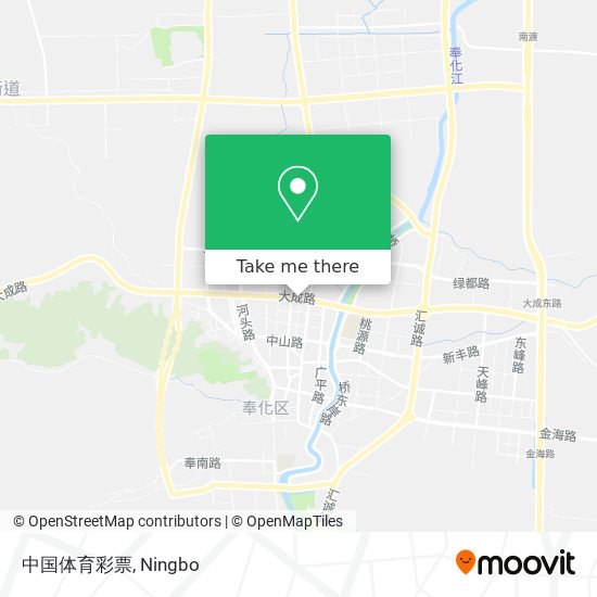 中国体育彩票 map