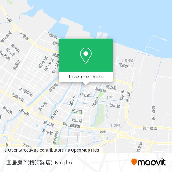 宜居房产(横河路店) map