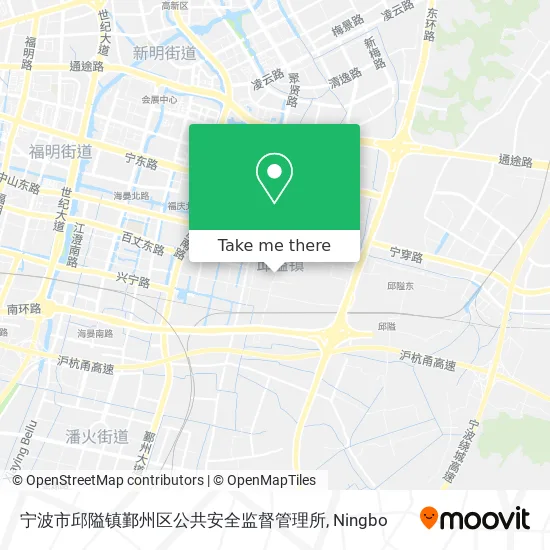 宁波市邱隘镇鄞州区公共安全监督管理所 map