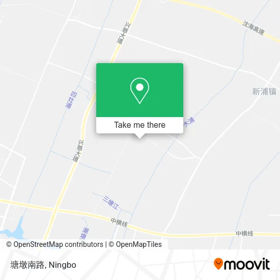 塘墩南路 map