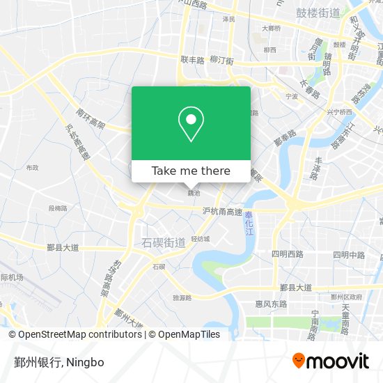 鄞州银行 map