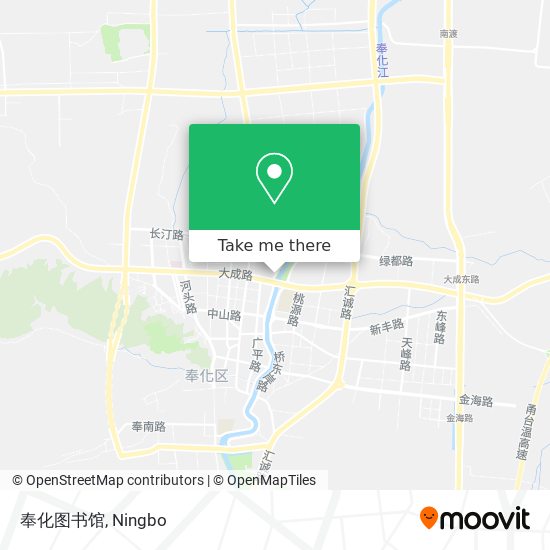 奉化图书馆 map