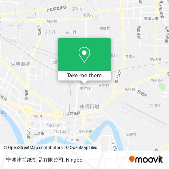 宁波津兰纸制品有限公司 map