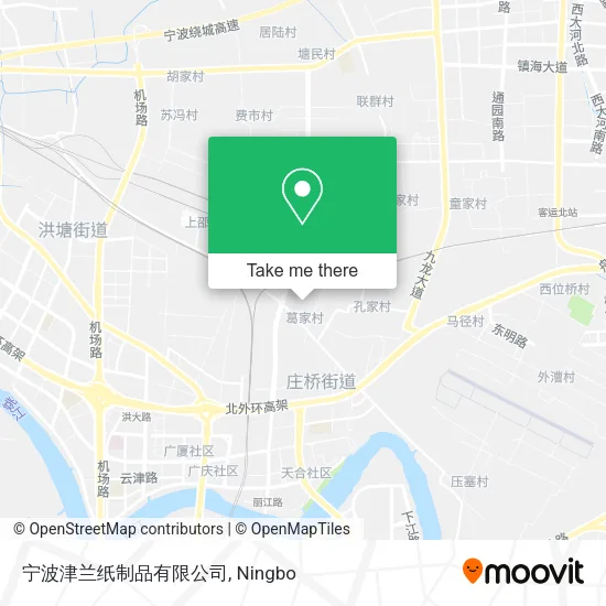 宁波津兰纸制品有限公司 map
