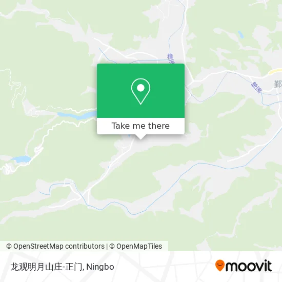 龙观明月山庄-正门 map