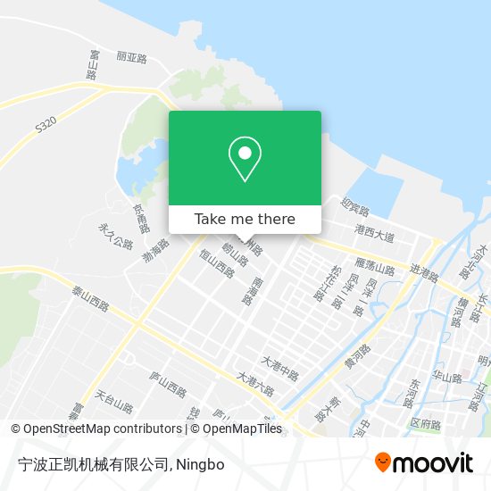 宁波正凯机械有限公司 map