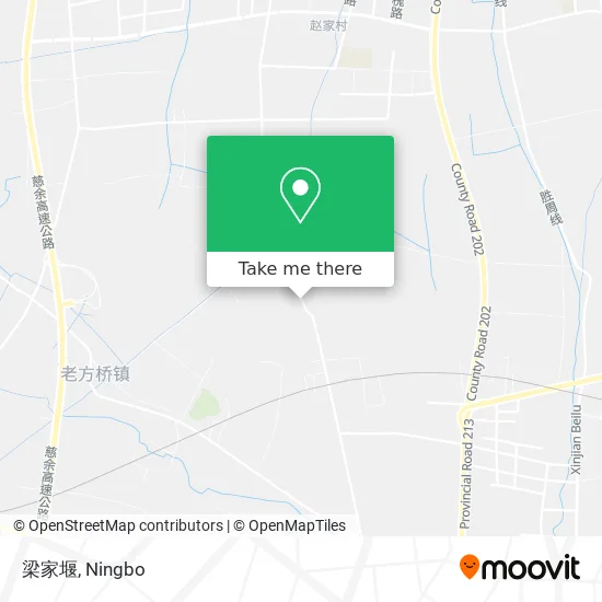 梁家堰 map
