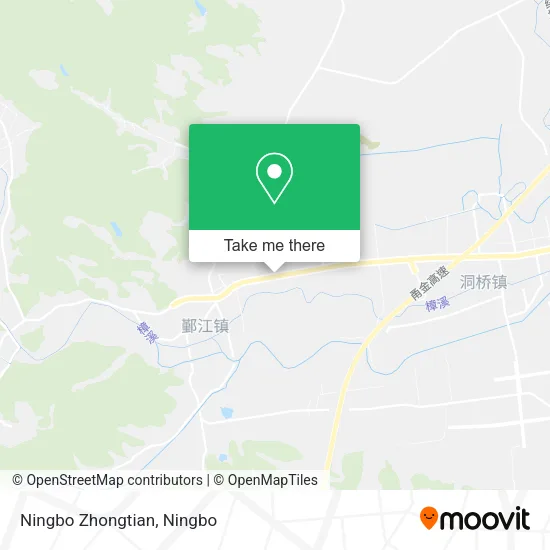 Ningbo Zhongtian map